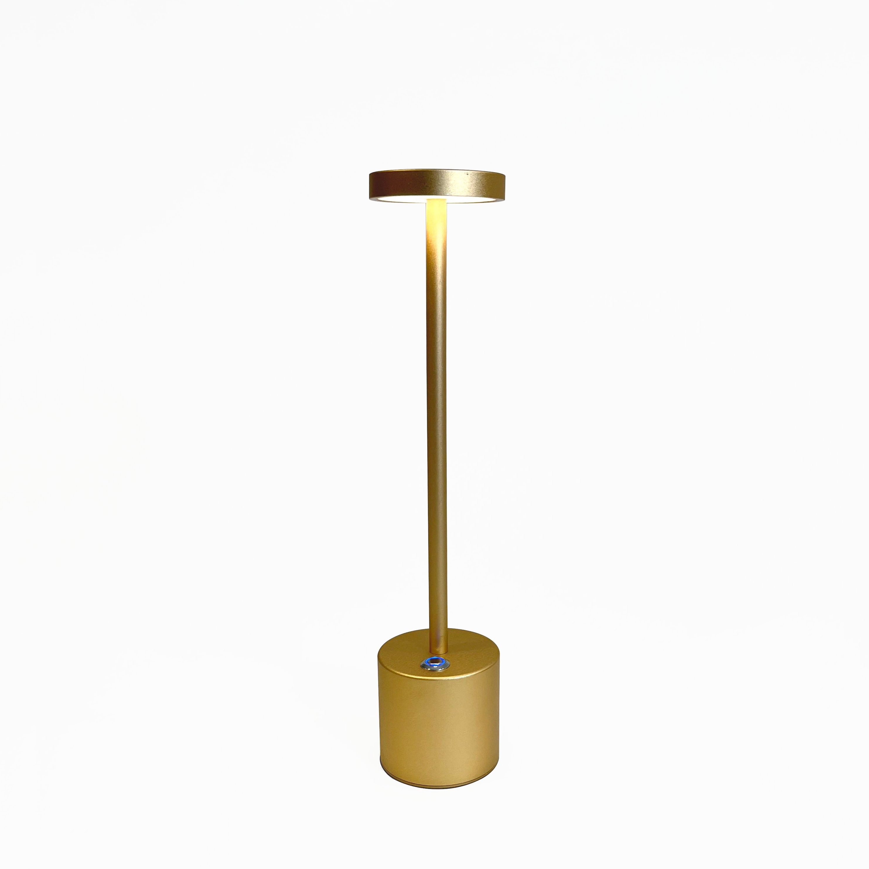 Lumivio – Trådløs LED-bordlampe med dæmpning, metal, bærbar