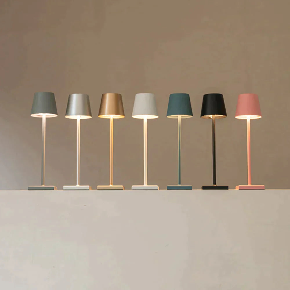 Luxuriöse kabellose Tischleuchte - LuxaGlow