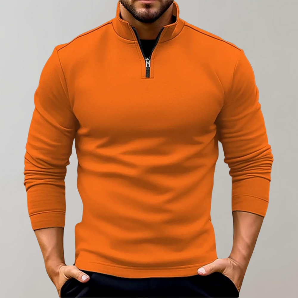 Herren Sweatshirt mit Reißverschluss - Zin