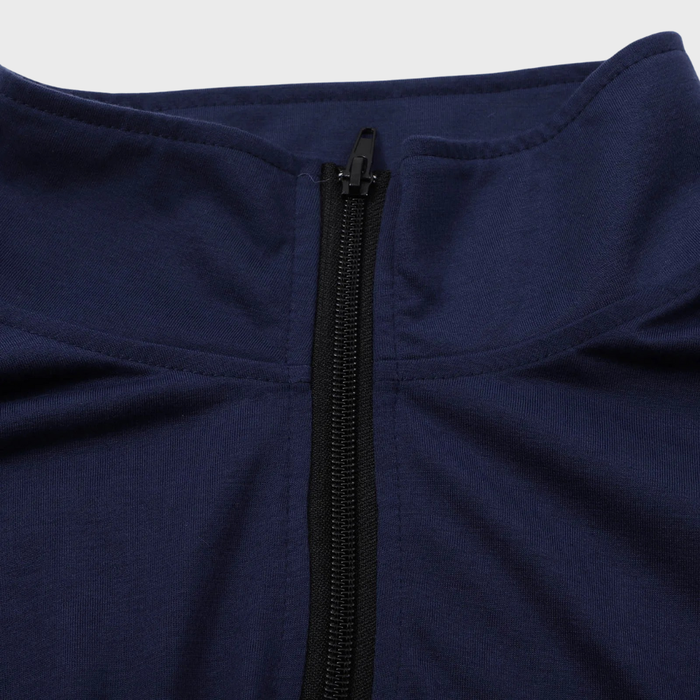 Herren-Rollkragenpullover mit Reißverschluss - Keith