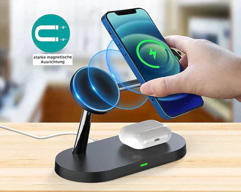 MultiCharge Pro stazione di ricarica 3-in-1 – ricarica wireless per 3 dispositivi
