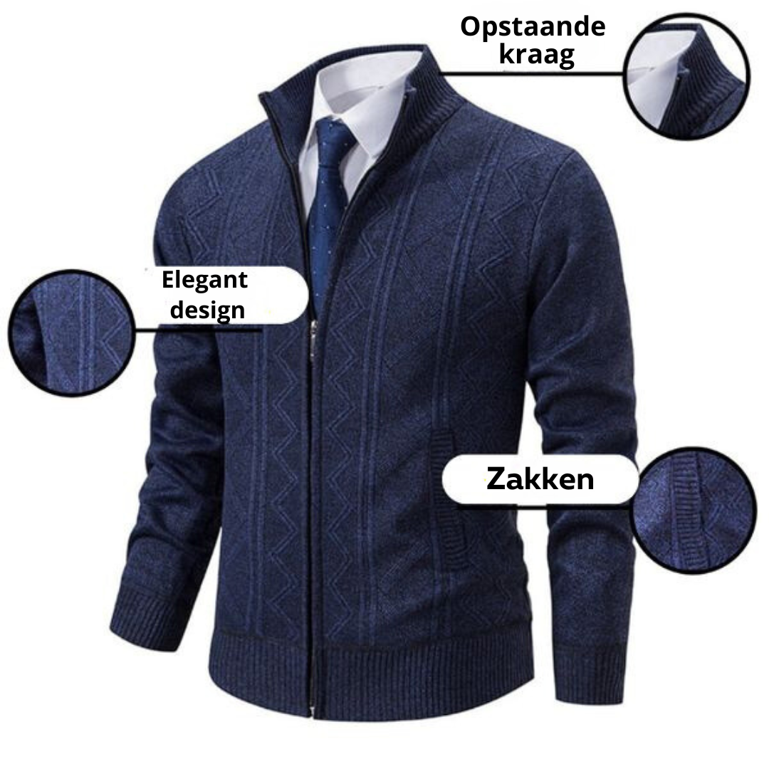 Cardigan da uomo business – elegante e confortevole per ufficio e vita quotidiana