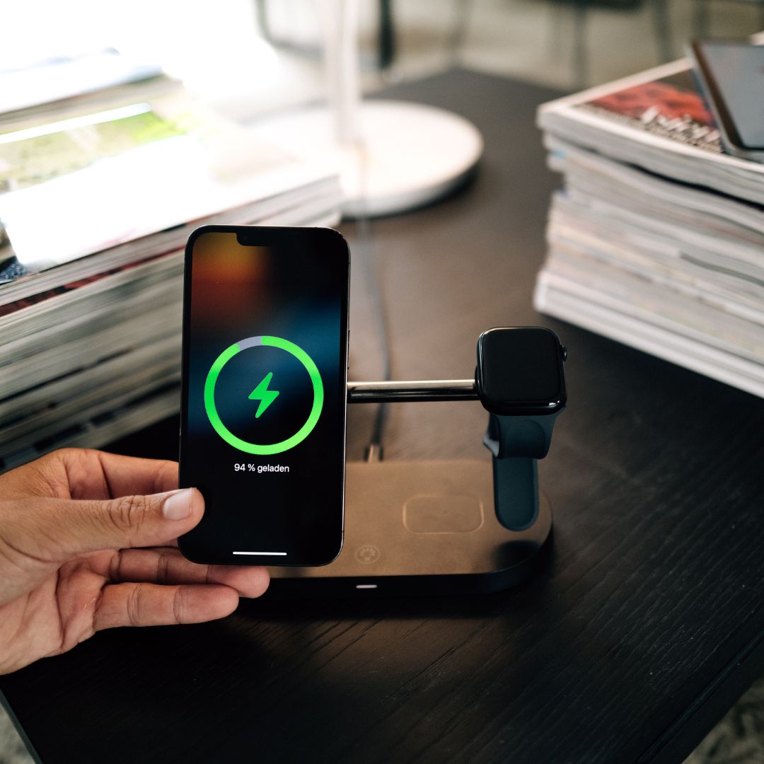MultiCharge Pro stazione di ricarica 3-in-1 – ricarica wireless per 3 dispositivi