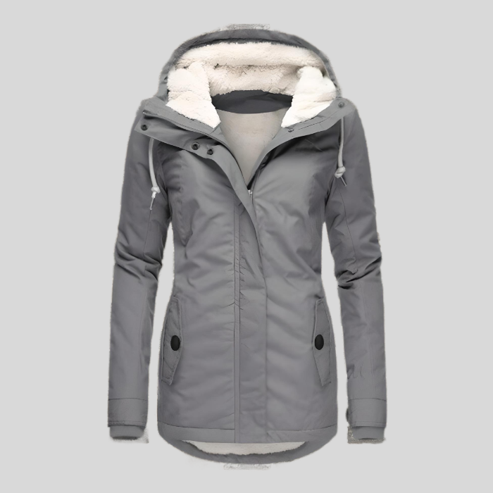 Maggie Lange Damen-Winterjacke für Wärme, Schutz und zeitlose Eleganz