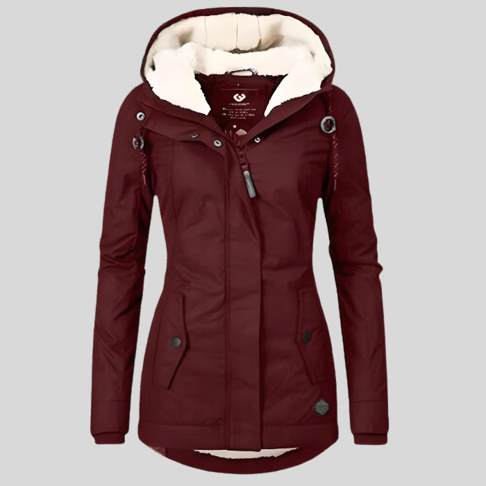 Maggie Lange Damen-Winterjacke für Wärme, Schutz und zeitlose Eleganz