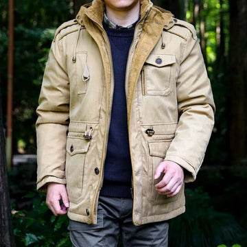 Manteau d'hiver avec doublure intérieure luxueuse – Élégant et chaud pour l'hiver