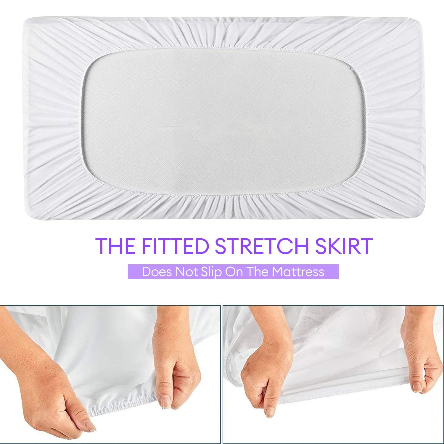 Matratzenschoner für Kinderbett – wasserdicht, waschbar, anti-milben 3