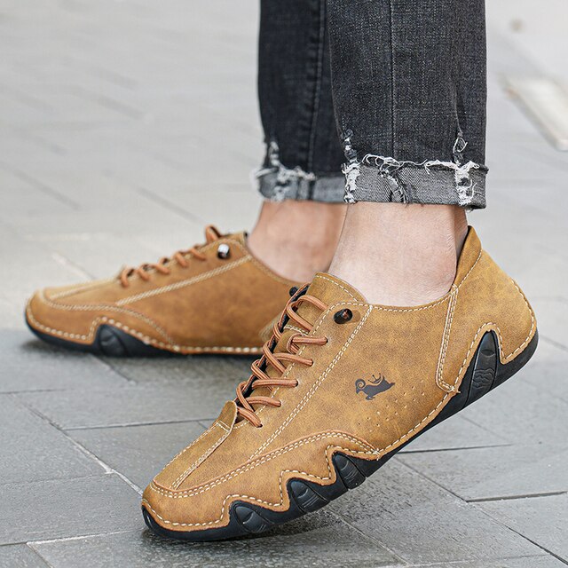 UltraShoe – Bequeme Lederschuhe mit flexibler Bewegungsfreiheit