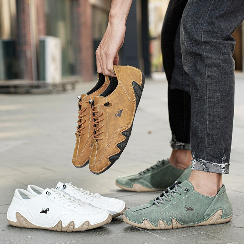 UltraShoe – Bequeme Lederschuhe mit flexibler Bewegungsfreiheit