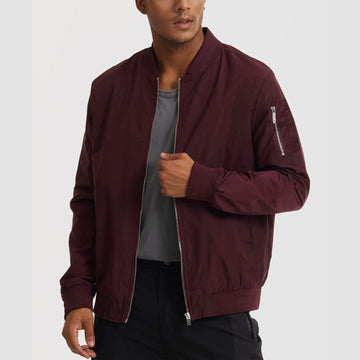 UrbanFlex | Herren Windbreaker Bomberjacke mit Taschen