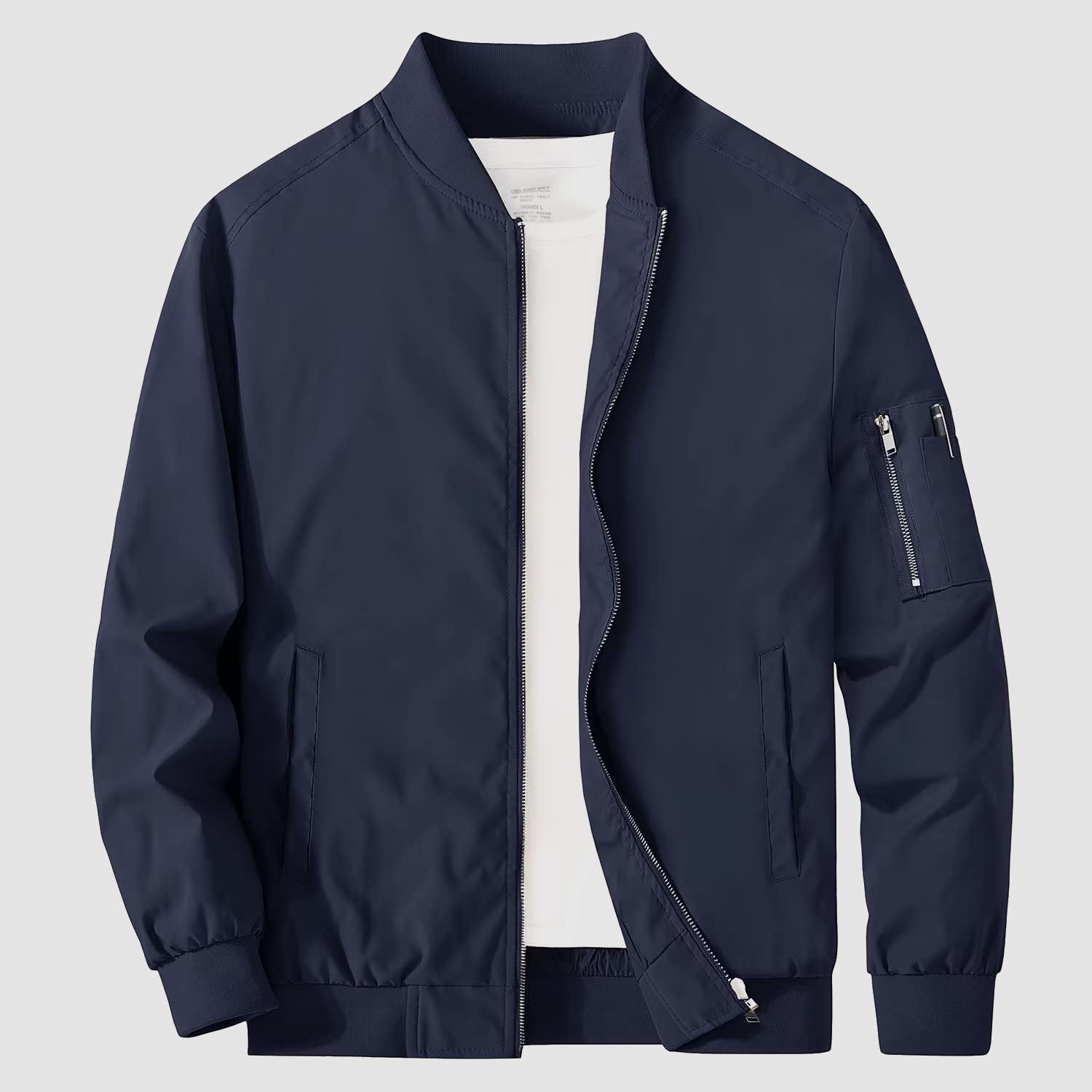 UrbanFlex | Herren Windbreaker Bomberjacke mit Taschen