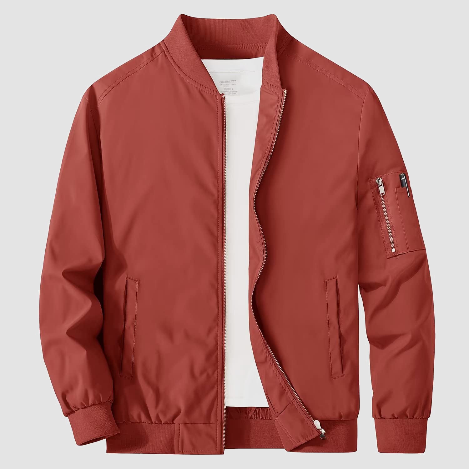UrbanFlex | Herren Windbreaker Bomberjacke mit Taschen