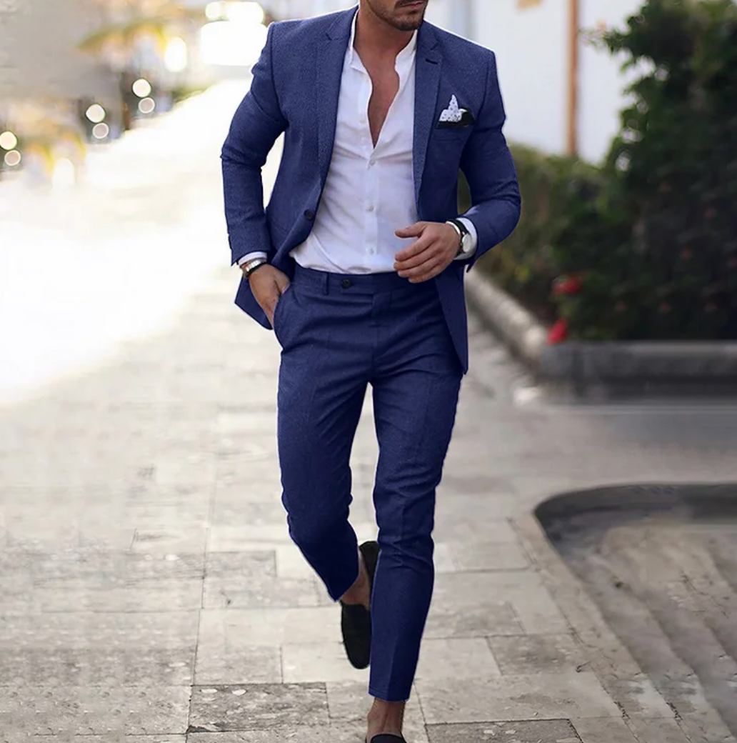 Michael Business Casual Outfit – Blazer & bukser til stilfulde herrer
