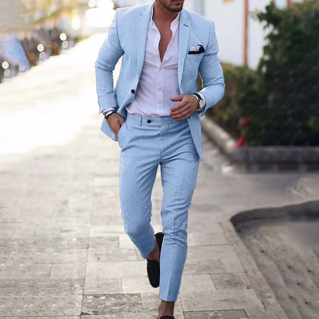 Michael Business Casual Outfit – Blazer & bukser til stilfulde herrer