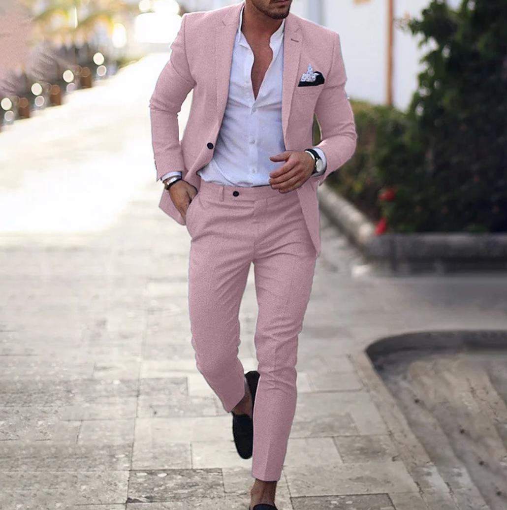 Michael Business Casual Outfit – Blazer & bukser til stilfulde herrer