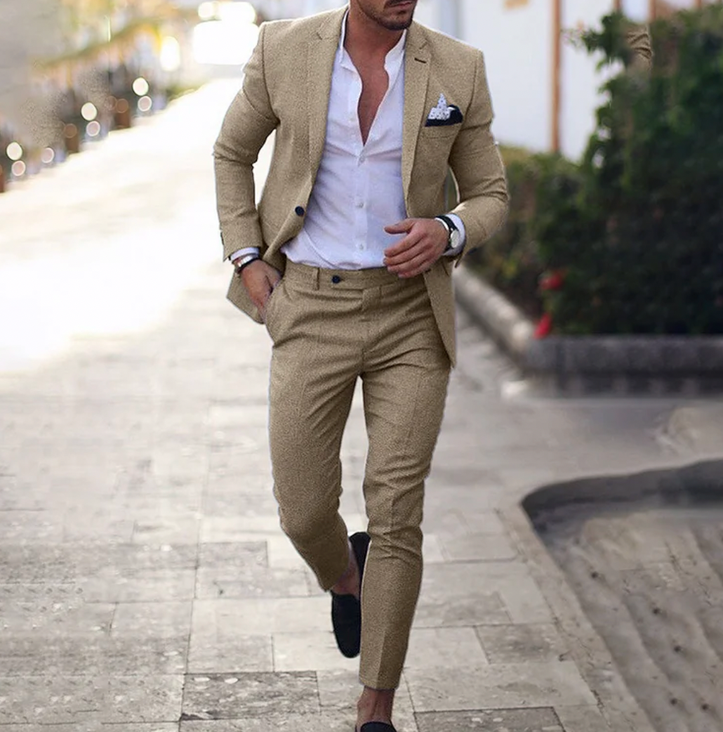 Michael Business Casual Outfit – Blazer & bukser til stilfulde herrer