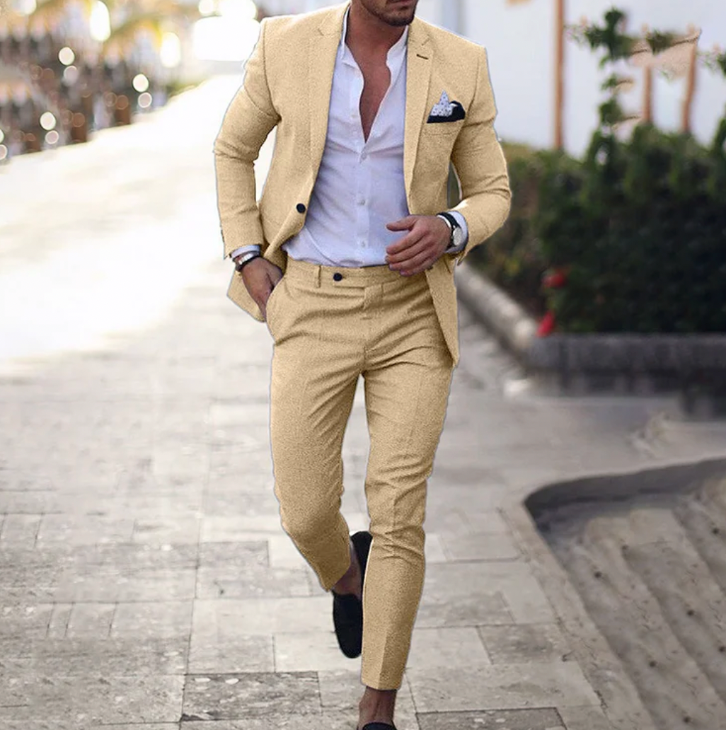 Michael Business Casual Outfit – Blazer & bukser til stilfulde herrer