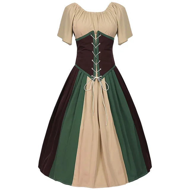 Devako Adabellan - Glorreiches Renaissance Gothic Langkleid für Frauen