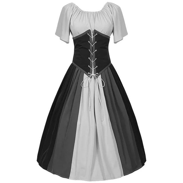 Devako Adabellan - Glorreiches Renaissance Gothic Langkleid für Frauen
