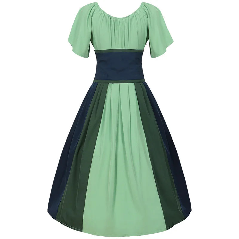 Devako Adabellan - Glorreiches Renaissance Gothic Langkleid für Frauen