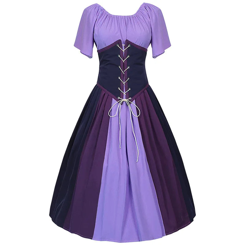 Devako Adabellan - Glorreiches Renaissance Gothic Langkleid für Frauen