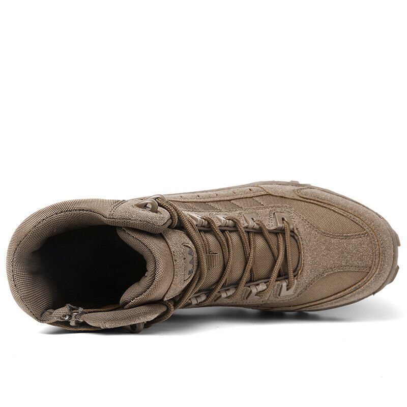 Unisex Winterstiefel Militärstil – Warm, Wasserdicht & Rutschfest