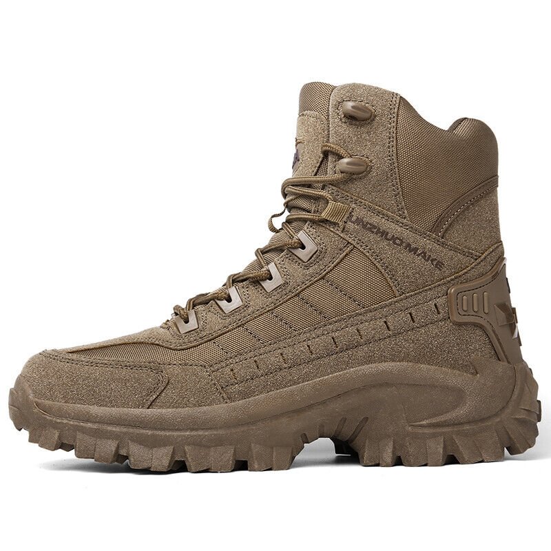 Unisex Winterstiefel Militärstil – Warm, Wasserdicht & Rutschfest