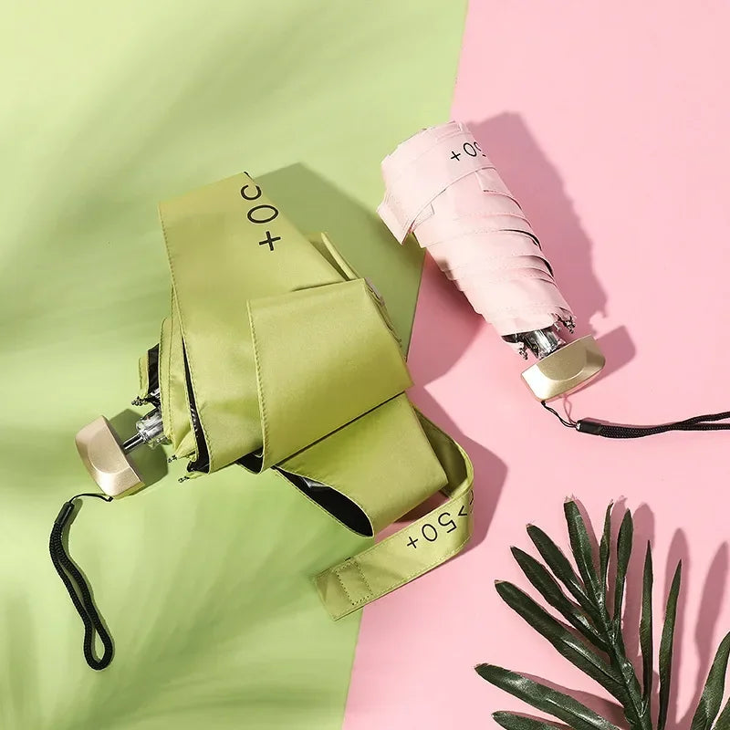 PocketShield – Mini paraply med UV-beskyttelse, let og vindbestandig