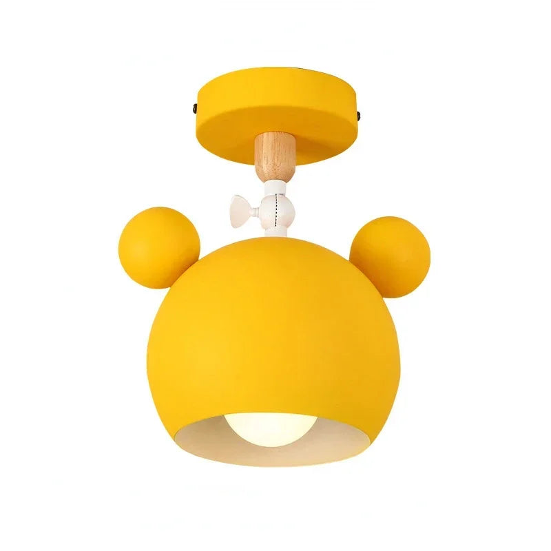 Lampe de plafond moderne pour chambre, design cartoon, douille E27