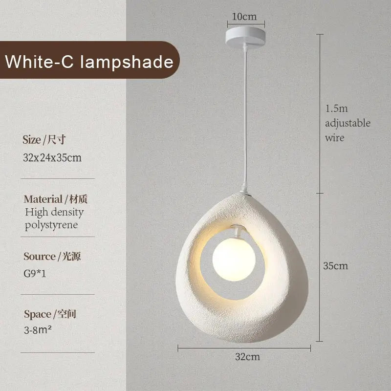 Lampada a sospensione moderna per sala da pranzo – Lampada a sospensione dimmerabile per soggiorno e cucina, design retrò