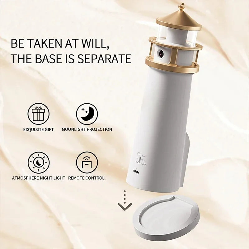 LunaTower – Proiettore lunare faro dimmerabile con sensore e Bluetooth
