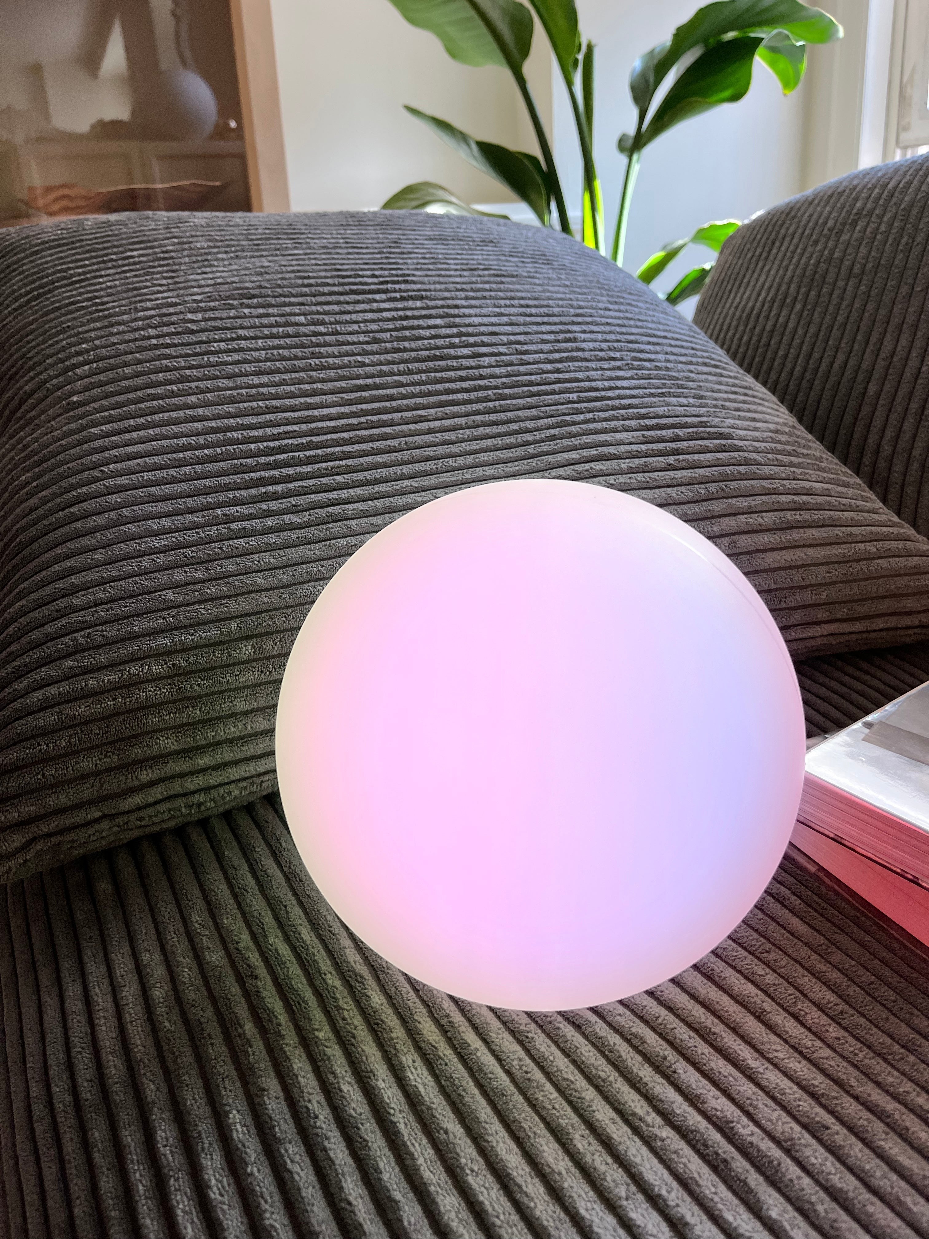 Lunavo – Trådløs LED-måne bordlampe med batteri 16 farver – Indendørs & Udendørs