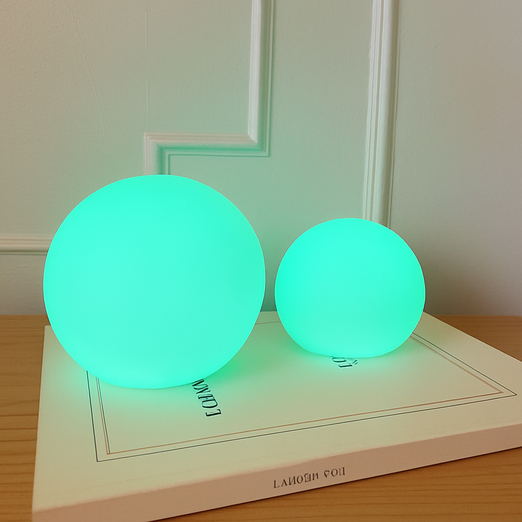 Lunavo – Trådløs LED-måne bordlampe med batteri 16 farver – Indendørs & Udendørs