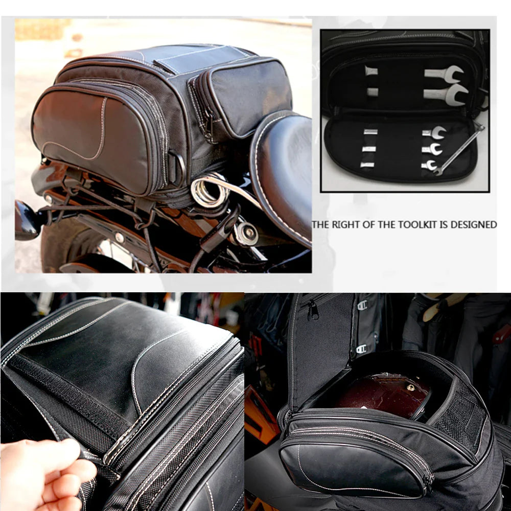 Devako Motorradtasche mit mehreren Fächern