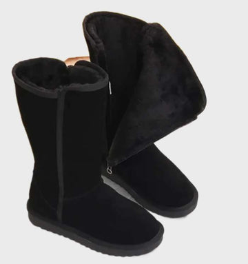Lyza - Stiefel aus schwarzem Leder