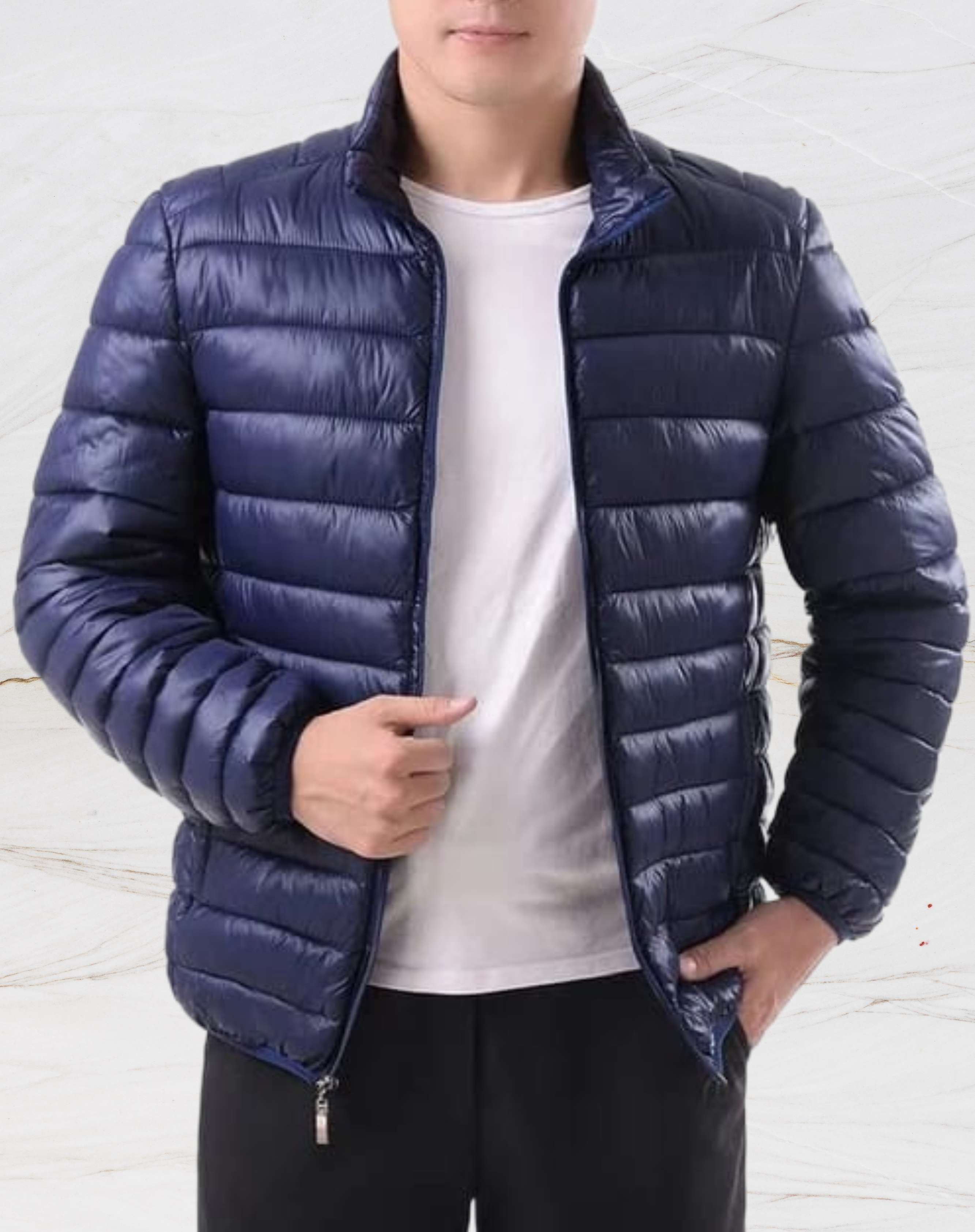 Lässige Baumwolljacke mit Taschen - Zanic