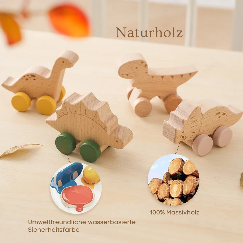 DinoHolz Babyspielzeug – Natürlicher Spielspaß für kleine Entdecker