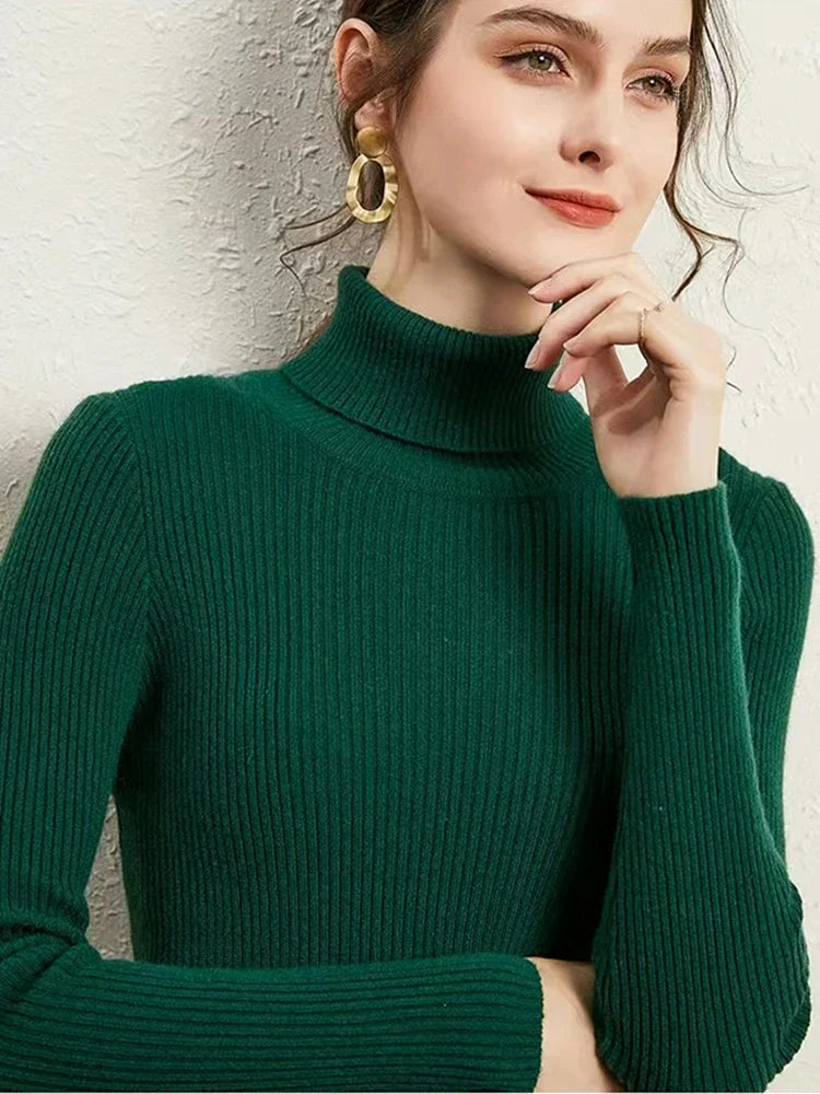 Strickpullover mit Rollkragen - Zindaya
