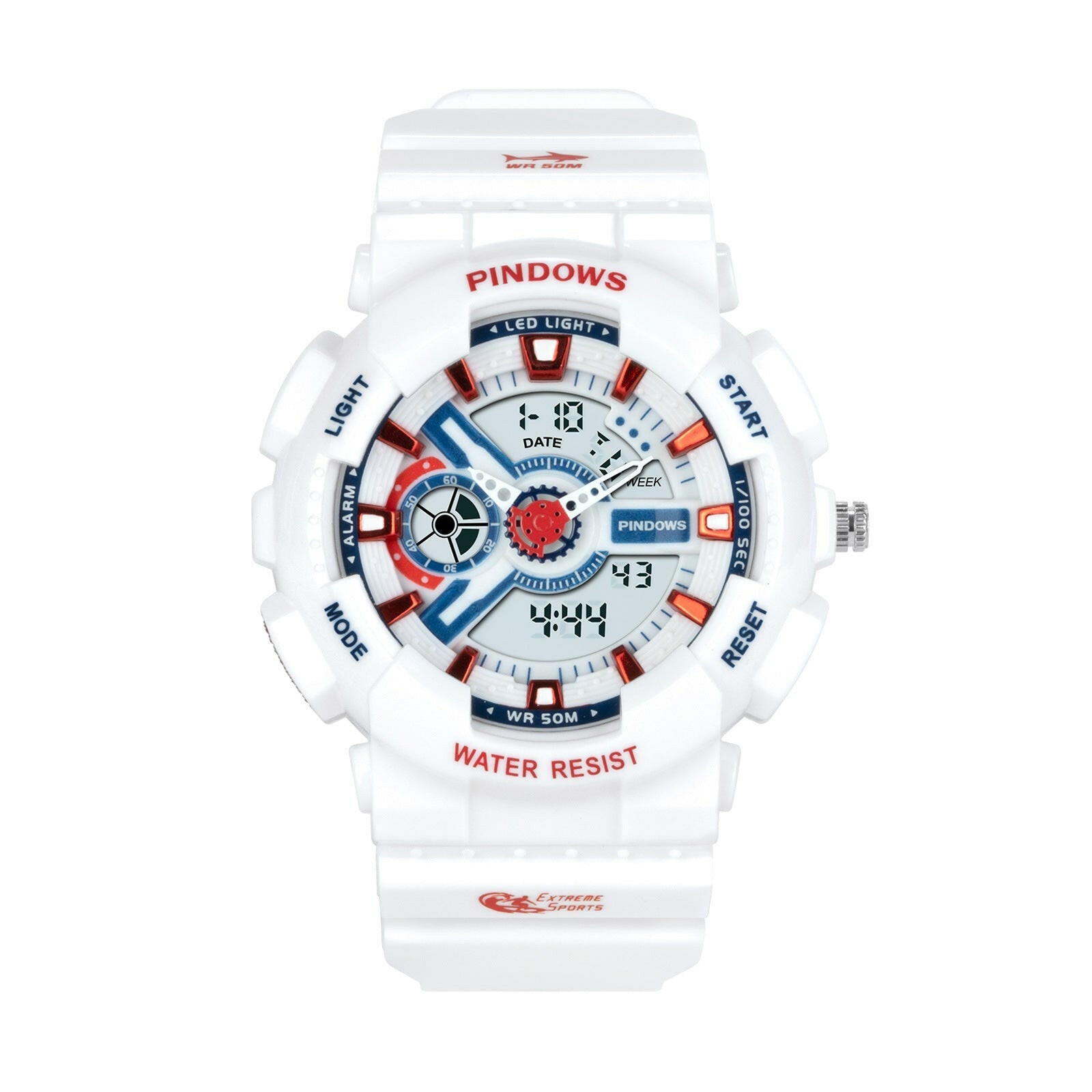 Devako Chrono | Sport Digitaluhr für Männer stoßfest und wasserdicht