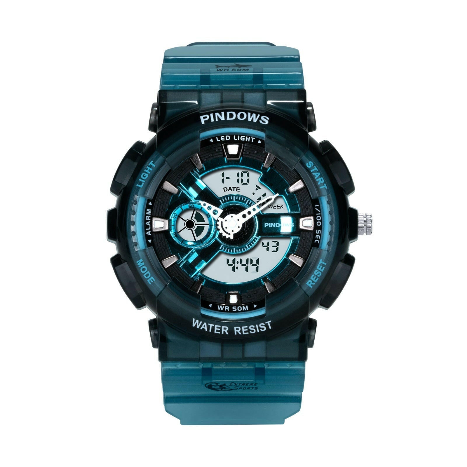 Devako Chrono | Sport Digitaluhr für Männer stoßfest und wasserdicht