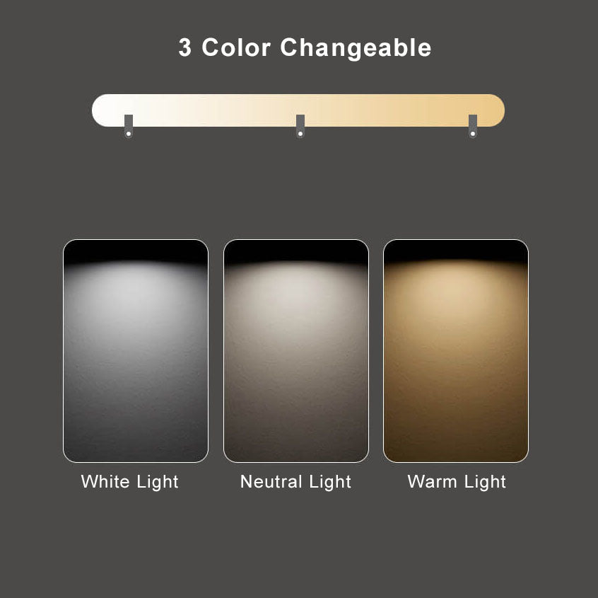 ColorLight - Moderne LED-Wandleuchte in Blattform mit 3 austauschbaren Farben