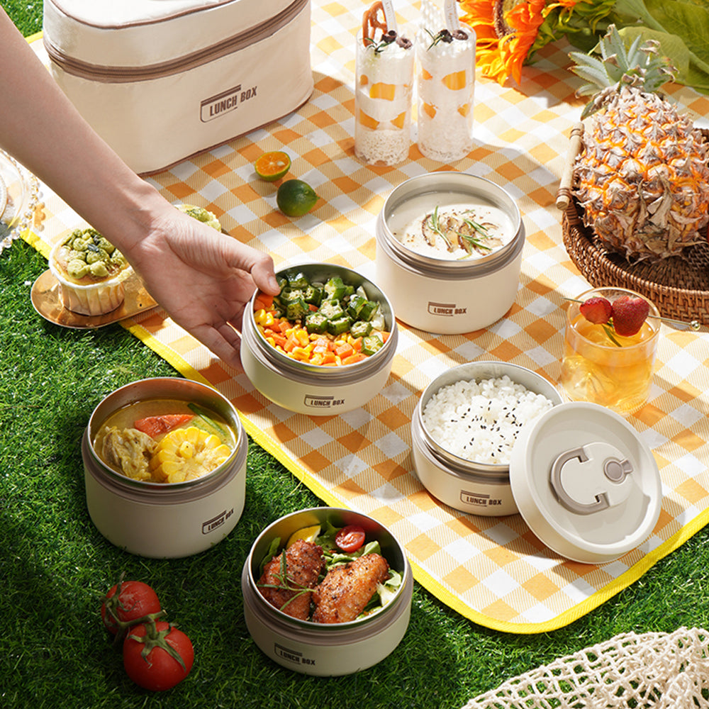 Bento – Isolierter Mahlzeitenbehälter | Thermische Lunchbox