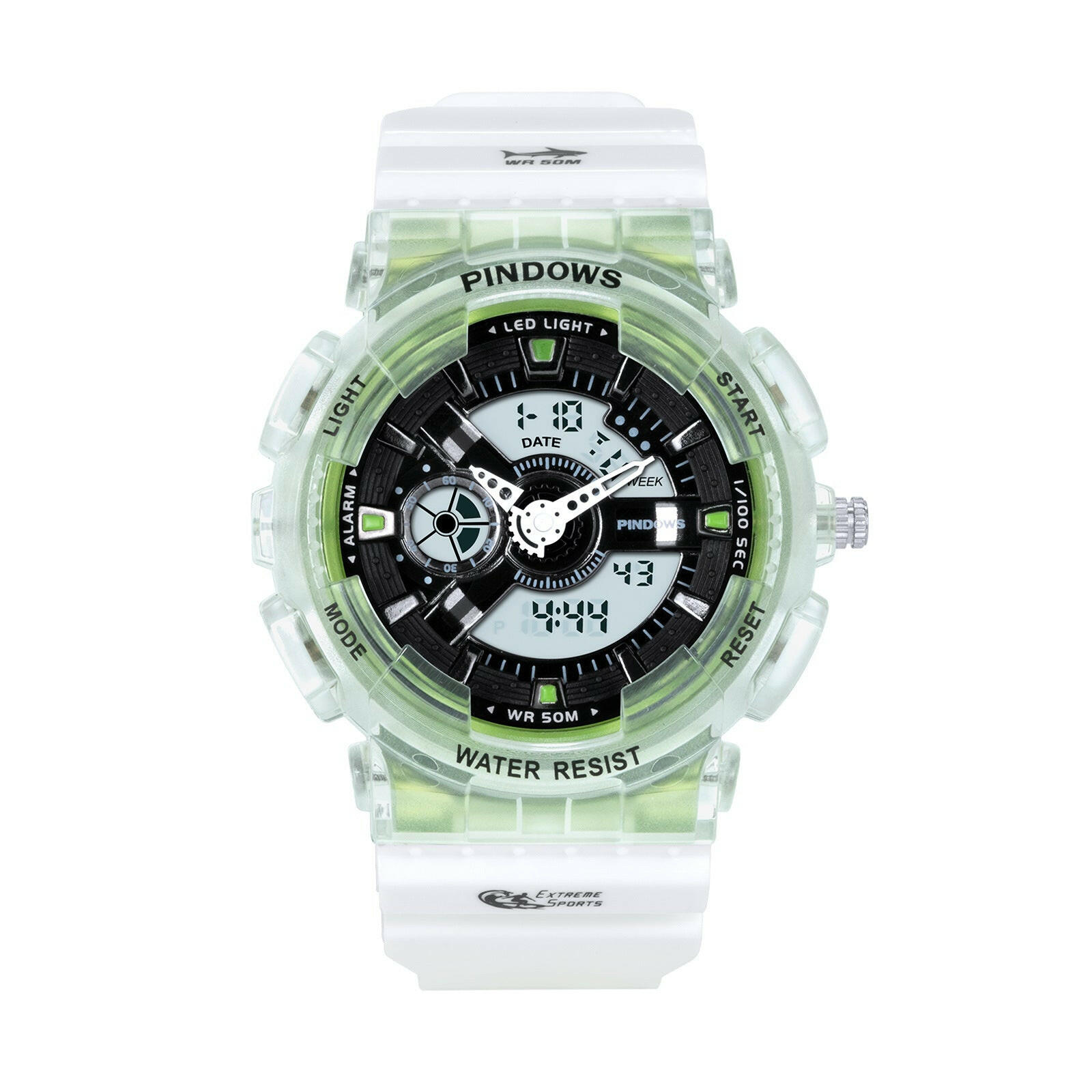 Devako Chrono | Sport Digitaluhr für Männer stoßfest und wasserdicht