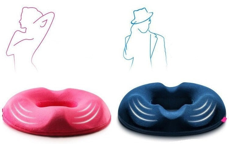 ReliefCushion – Sitzkissen Memory-Schaum für Hämorrhoiden & Steißbein