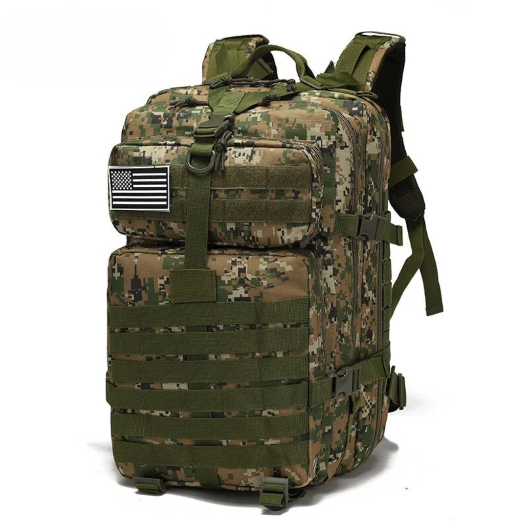 OutdoorHaven Militärrucksack - taktisch, wasserdicht, MOLLE-System