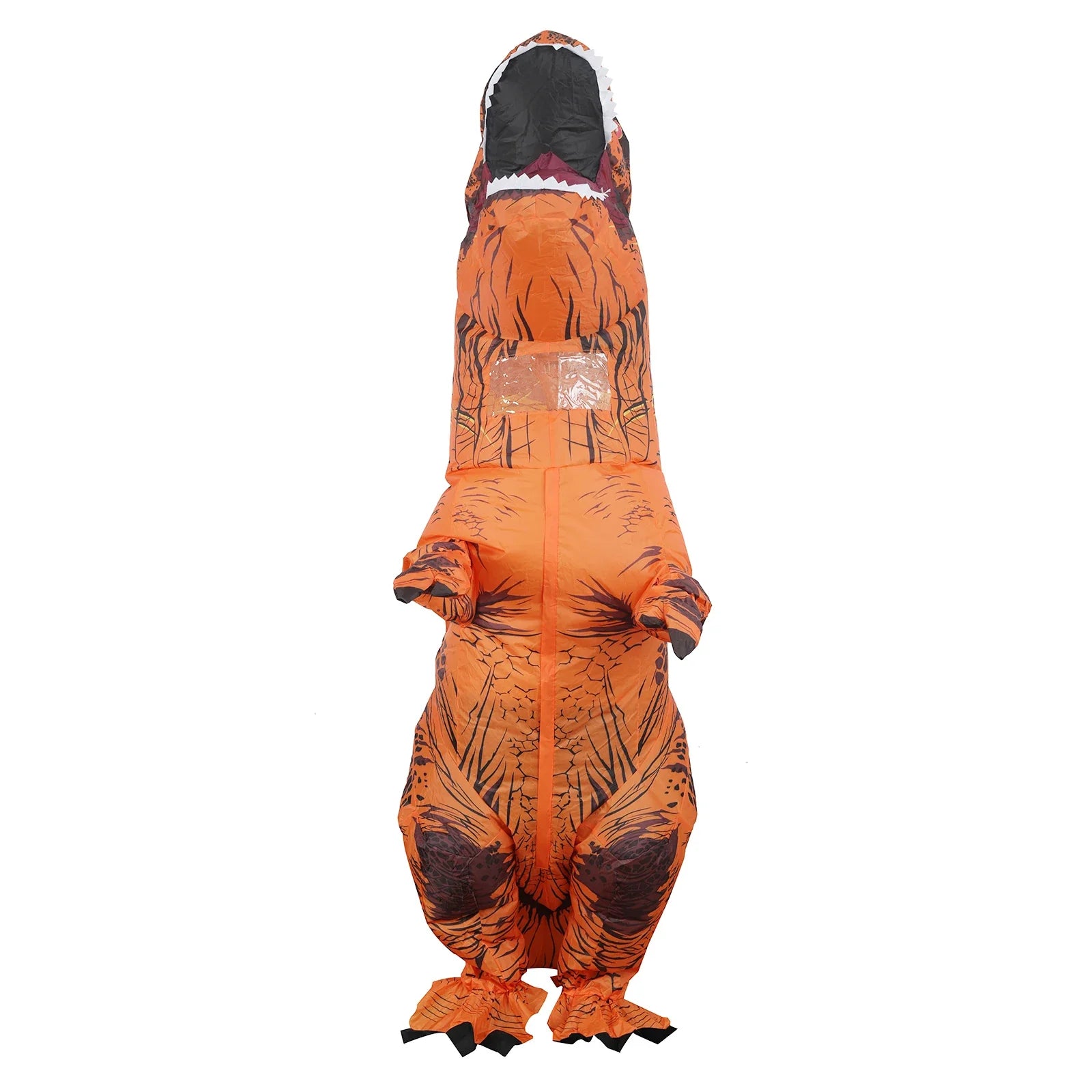 DinoMorph – Aufblasbares T-Rex-Kostüm Erwachsene – Schnell aufblasbares Dino-Outfit