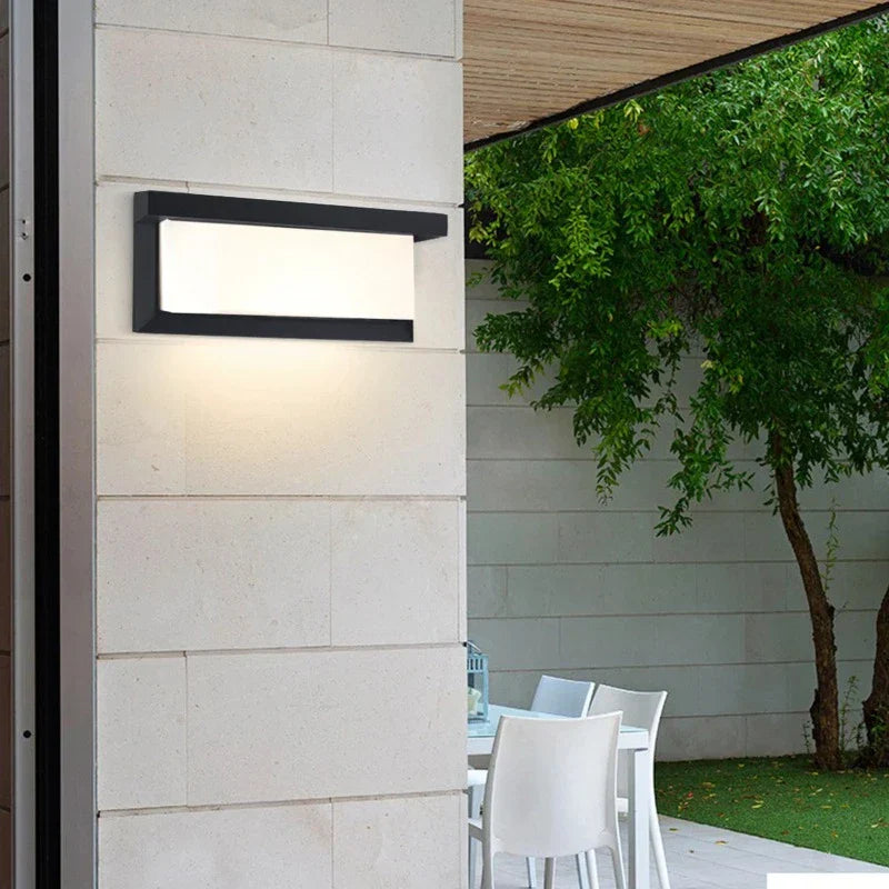 HorizonShine - Langlebige, wasserdichte LED-Wandleuchte