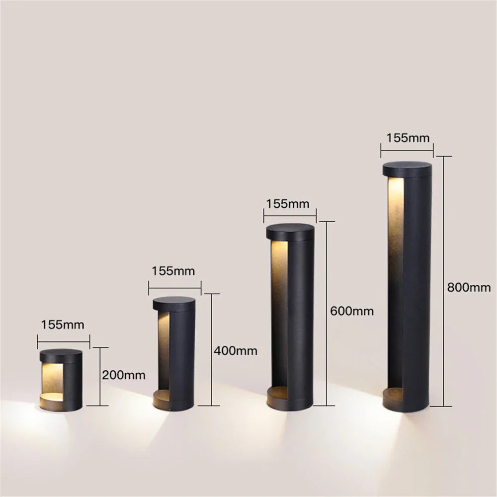 LumiField - Wasserdichte Regenlampe für draußen