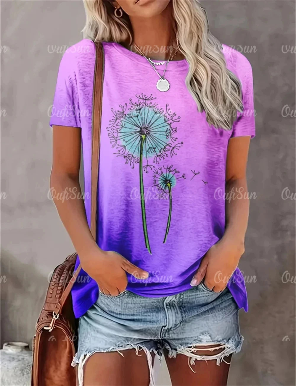HeartBeat – Camicia Oversize da Donna con Stampa Cuore – Traspirante & Alla Moda