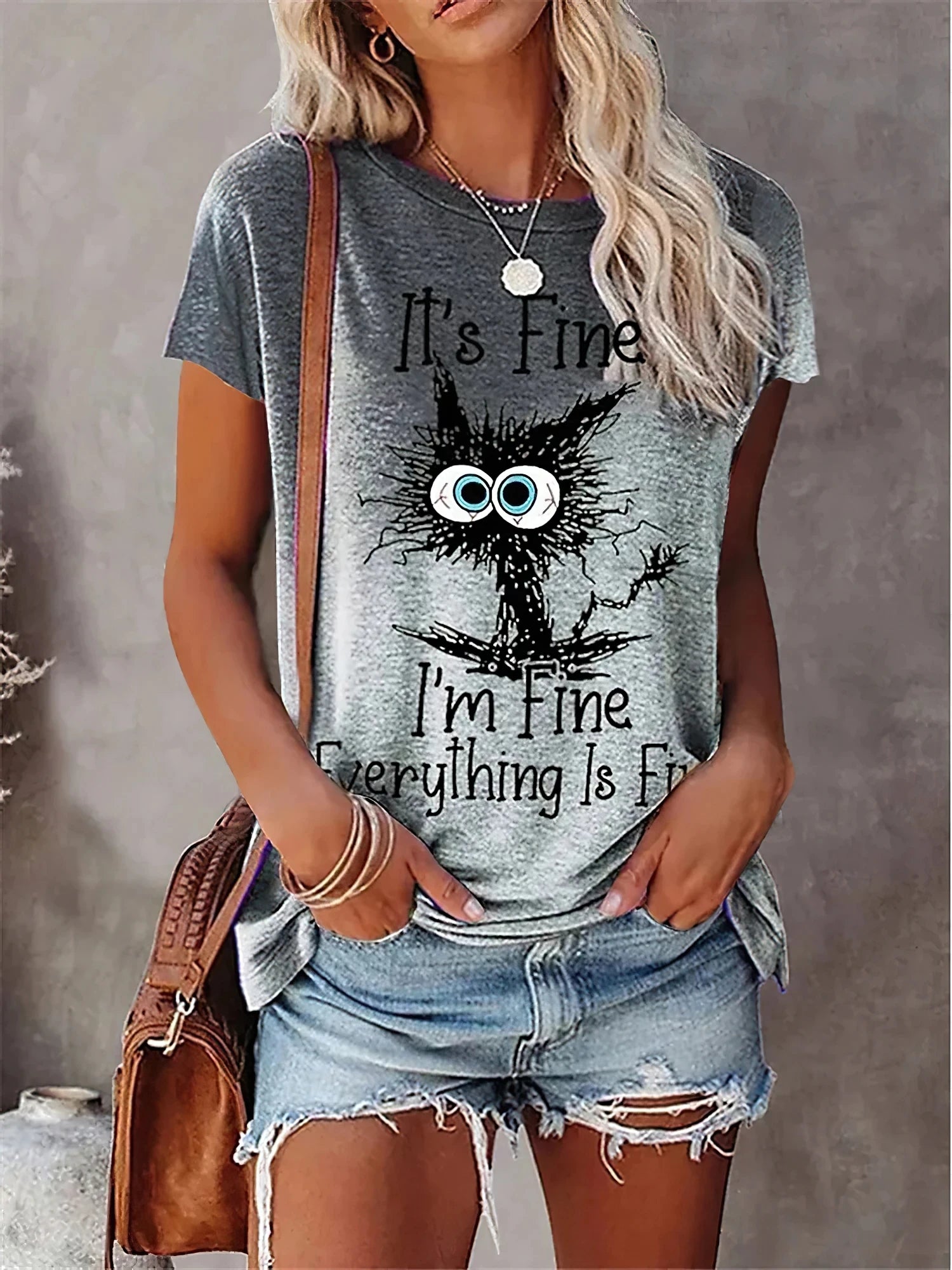 HeartBeat – Camicia Oversize da Donna con Stampa Cuore – Traspirante & Alla Moda